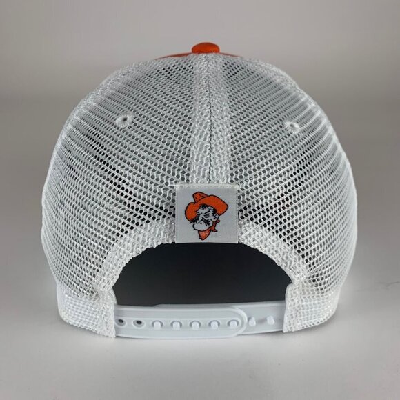 Oklahoma State Cowboys Orange White Top of the World Snapback Trucker Hat New - Picture 3 of 5